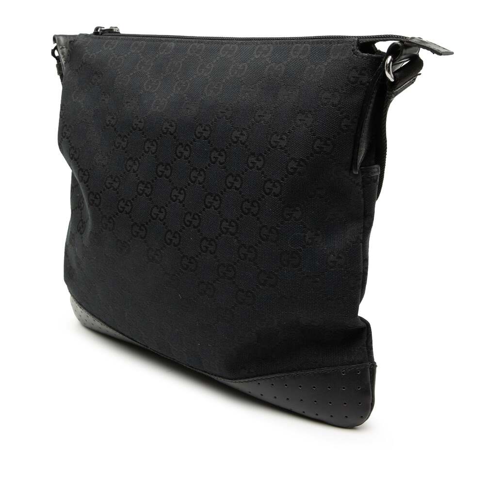Gucci Zip Messenger Bag Gg Canvas With #260347G69B - Picture 2 of 7